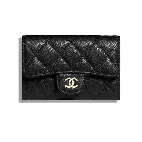 chanel calf skin card holder|Classic card holder .